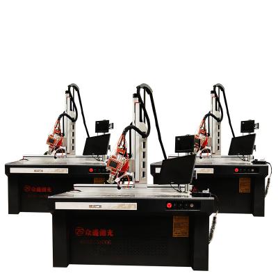 China Full Automatic Continuous 3000w Hotels Laser Welding Battery Label Machine For Metal for sale