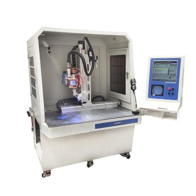 China Building Material Shops Hot Sale 1000W 1500W 2000W 3000W Cabinet Type Metal Welders Deck Laser Welding Machine for sale