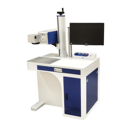 China 2022 New Competitive Price 20w 40w 60w Air Cooled Fiber CO2 Laser Marking Machine for sale