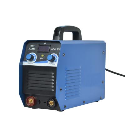 China NEW PORTABLE Electric High Frequency Welder APW-250 Inverter Welding Machine 250A High Frequency Welding Machine for sale