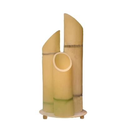 China Shape Bamboo Plant Shape Bamboo Festival Light High Quality IP65 Outdoor Fiberglass Sculpt Light for sale