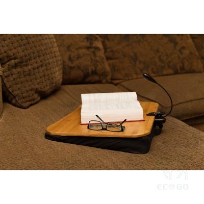 China Modern Bamboo Laptop Stand With Pillow Cushion for sale