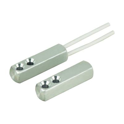 China Resistance Metal Reed Switches Door Security Alarm Outdoor Mounted Magnetic Contacts for sale