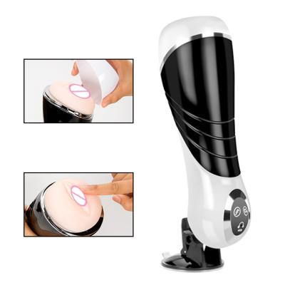 China Newest Design Style Male Masturbation Automatic Portable Masturbation Hands Cheap Free Adult Sex Toys Cup Male Masturbators for sale