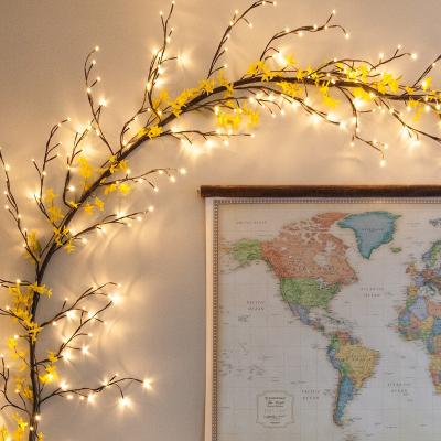 China Steady On and Glitter Holiday LED Lighted Trellis Branches for sale