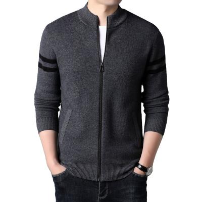 China Anti-wrinkle Customized Factory Oem Odm High Quality Male Men Fully Zip Up Sweater Cardigan for sale