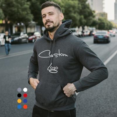 China Anti-wrinkle Wholesale Unisex High Quality Blank Plain Cotton Men's Hoodies & Sweatshirts Custom Anime Logo Backwood Vintage Pullover Hoodie for sale