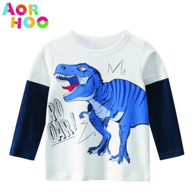 China Aorhoo Anti-Shrink OEM Factory Customized Solid Colors Ruffle 100% Cotton Short Top Girls Tee Shirt Girls Sleeves White T-Shirts For Ki for sale