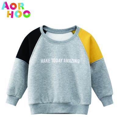 China Aorhoo Anti-Shrink Customize Logo Print Simple Blank White Round Neck Round Neck Cotton Basic Teen Boys Kids Child T-Shirt For Girl for sale