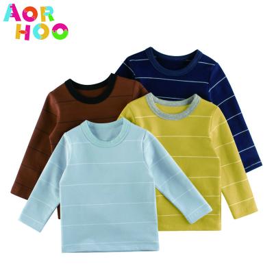 China Aorhoo Anti-Shrink Kid Clothes 100% Cotton Short Sleeve Baby Boy T-shirt 2021 Wholesale Buy Directly From China Wholesale Summer Manufacturer for sale