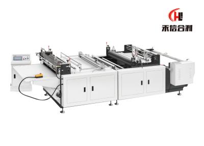 China Automatic Mini Non Woven Bag Making Machine With Handle Non Woven Bag Handle Cutting Machine for sale