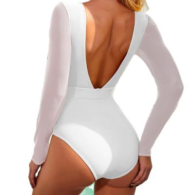 China Breathable Mesh Long Sleeve Bikini for sale