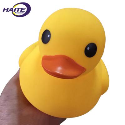 China Bath Toy Cute Blue Purple Rubber Ruber Duck Bath Float for sale