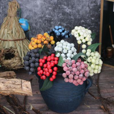 China Simulation Berry Christmas Simulation Berry Moss Berry Blueberry Peony Fruit Peony Fruit Transitional Props for sale