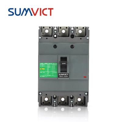 China Plastic SM5-250H 250 Amp mccb Molded Case Circuit Breaker MCCB Circuit Breaker 250amp 3Poles for sale