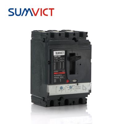 China Plastic SM5-250F 3pole mccb Molded Case Circuit Breaker 250 Best MCCB Circuit Breaker 250amp 3Poles From Amp for sale