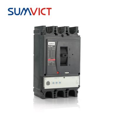 China Plastic SM5-400F 3pole mccb Molded Case Circuit Breaker 400 Best MCCB Circuit Breaker 400A 3Poles Amp for sale