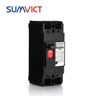 China SM2-52S 2 Poles Plastic Molded Circuit Breaker 20 Case Best MCCB Circuit Breaker 20A 2Poles Amp for sale