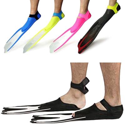 China Full Foot Silicone Elastic Open Heel Soft Rubber Diving Fins Silicone Diving Fins Heel Binding Bands Straps for sale