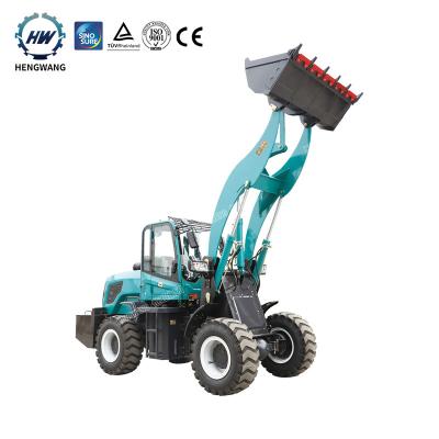 China Construction Material Shops Hot Sale HWZL936 Small Electric Earth Moving Wheel Loader With Multi-attachments for sale