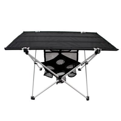 China New Style Modern Portable BBQ Table Camping Gridding Picnic Easy Folding Outdoor Table for sale