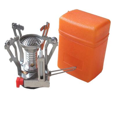 China New Stainless Steel Electronic Ignition Portable Camping Gas Stove for sale