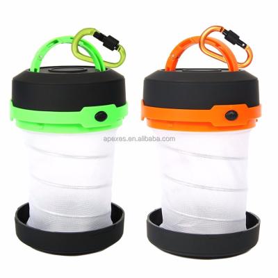 China Low light high light flash. Made in China Portable Mini 3 Mode Tent Light 3*AA Battery Power Led Lantern for sale