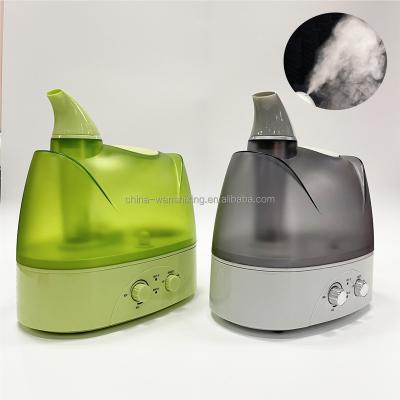 China Feel Comfortable Warm Large Capacity 4.8L Heating Electric Ultrasonic Air Humidifier for sale