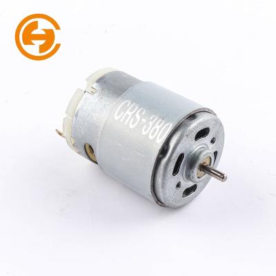 China latest hot sale 380 motor 4.0V drip proof 18000rpm 87mNm custom design electric pmdc screwdriver motor for sale