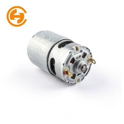 China china 755 20V classic design OEM 12500rpm 0.9Nm electric tools PMDC sand motor custom factory price drip proof for sale