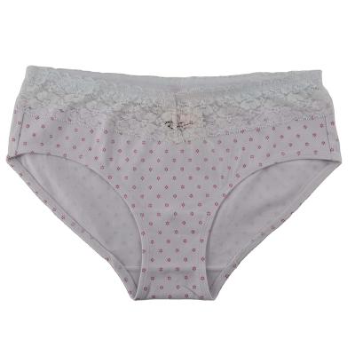 China Niche anti-static temperament seamless panties ladies printed cotton women underwear for sale