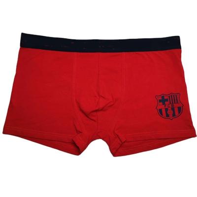 China Red Color New Design Anti-Static Briefs Soft Breathable Penis Boxers For Men Cotton Underwear for sale