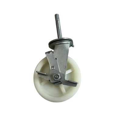 Κίνα Easy To Install Swivel Casters Heavy Duty Nylon 6 Inch Caster Wheel 7X150025 προς πώληση