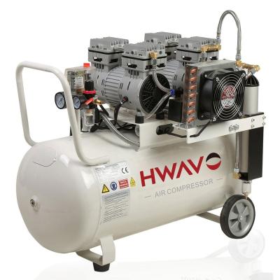 China Guaranteed Dental High Quality Air Compressor 1500W 2hp Oil Free Medical Air Compressor for sale