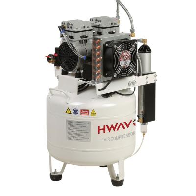 China Hot Selling Oil Free Air-Compressor Quiet Quiet Silent Medical Air Compressor For Dental Chair for sale