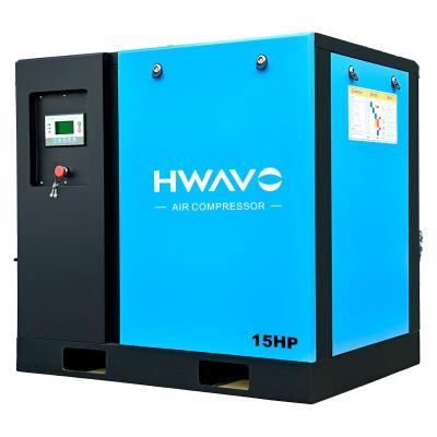 China Good Quality New Arrivals 8bar Lubricated Silent Screw Air Compressor Oil Free Manufacturers for sale