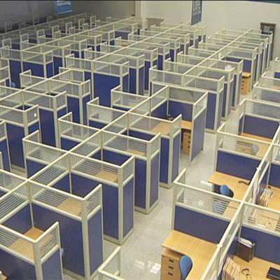 China Commercial Furniture Office Desk Set Hong Kong Office Partition Room Partition Aluminum Desk for sale