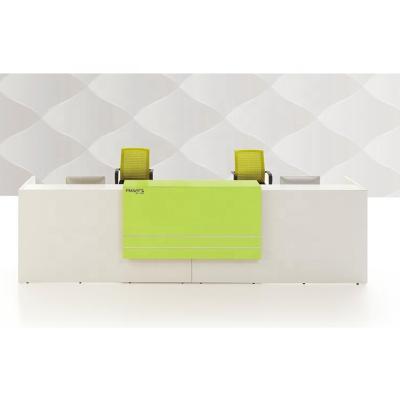 China Contemporary Modern Hotel Desk Reception Counter Commercial Reception Table for sale