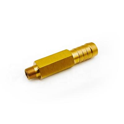 China OEM ODM Factory Supply Aluminum Brass Turned Components Brass Turned Parts With Competitive Price for sale