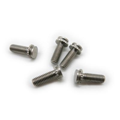 China Round Stainless Steel CHA CHC CFHA CFHC Self Tightening Screw M3 M4 M5 Knurled Self Clamping Screw Stud Concealed Head for sale