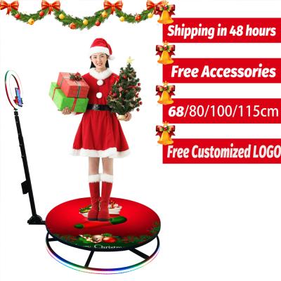 China Slow Motion Selfie Machine Revospin KKMARK 360 Photobooth Rotating Portable Selfie Platform 360 Photo Booth For Christmas for sale