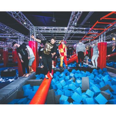 China American Indoor Ninja Warrior Obstacles Ninja Warrior Training Workout Fitness Gym Adventure Race Kkmark for sale