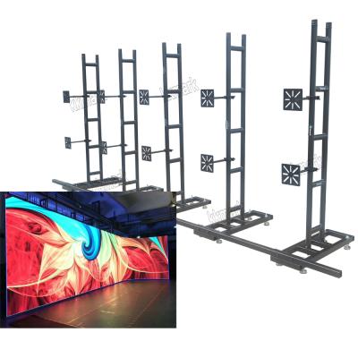 China Elevator System Kkmark LED Screen Wall Truss Stage Ground Support System for sale