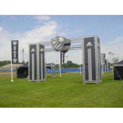 China Customized Entrance Way Entrance Truss Solution Outdoor Aluminum Event Frame Square Structure for sale