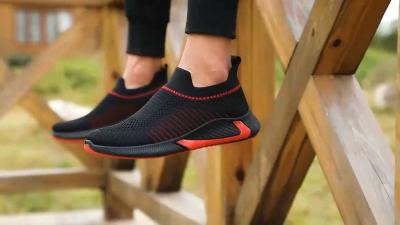 China Fashion Trend Top Selling Factory Customized Soft Logo Men Sports Shoes Sneakers Mesh Breathable for sale