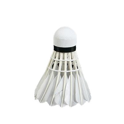 China High Performance-Price Complexcork White Shuttlecock Badminton Outdoor Use Entertainment Ball for sale