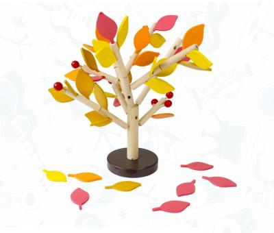 China China Factory Colorful/Safety/Environmental/Healthy Toys MSN13040 For Kids Wooden Tree Toy 3D Puzzle Tree for sale