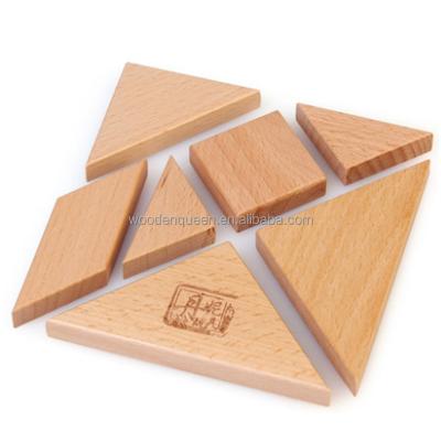 China Tangram Kids Toys CDN-5278 Toy Educational Puzzle DIY TOY High Quality Wooden Seven-Piece for sale