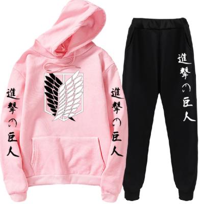 China Custom Logo Women's Breathable Hooded Men's Unisex Jogging Sweatsuit Ladies Tracksuit Set For Set Tracksuits Tracksuits For Women for sale