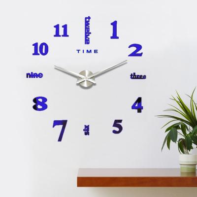 China BRIEF Quality Guaranteed Modern Digital Wall Clock Digital Wall Mounted Home Clock for sale